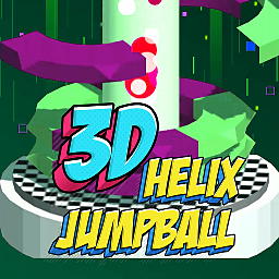 3D Helix Jump Ball